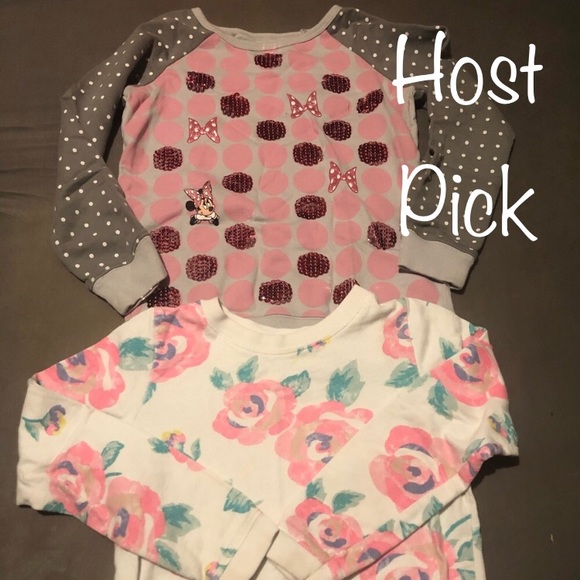 Carter's Other - 2 girls pretty size medium (7/8) sweatshirts